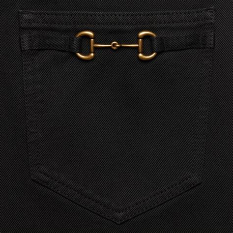 gucci horsebit jeans